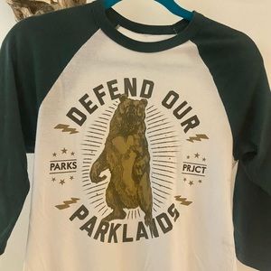 Parks project baseball tee